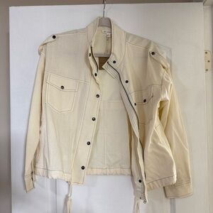 Blu Pepper Cream Utility Jacket